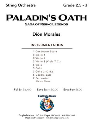 Gladiator's Oath オルた様 Paladin's Oath by Dión Morales — DogSmile Music